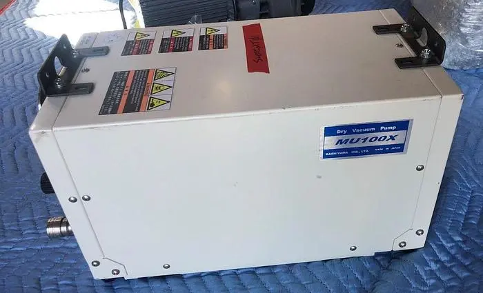 KASHIYAMA IND LTD DRY VACUUM PUMP MU100X