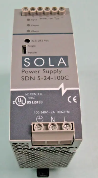 Used Sola SDN 5-24-100C Misc Electrical & Power Parts New Hampshire US | Bitter End Trading #1125477