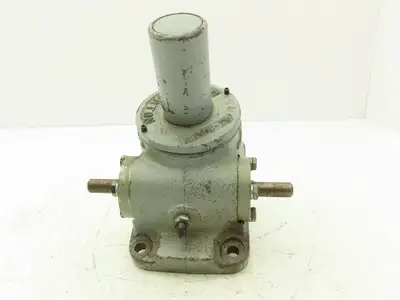 Duff-Norton TM9001-3 Worm Gear Actuator 4" Stroke 1/2" Dual Shafts