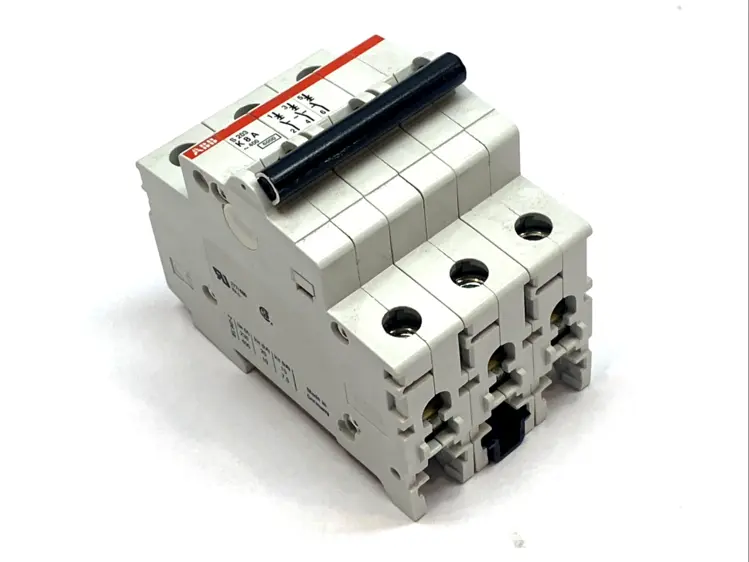 Used ABB S203-K8 MCB 3-POLE 8A CURVE K Circuit Breakers | Maverick Industrial Sales #1101292