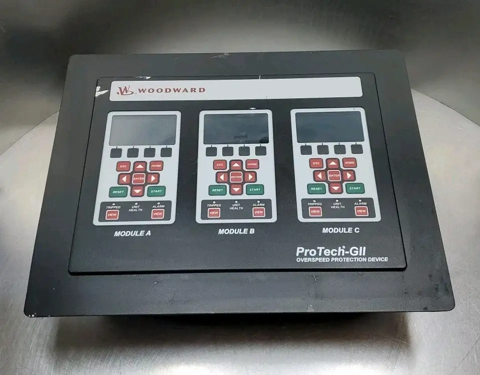 Used Woodward 8237-2600 Rev B Turbine Control Panel Automation Control (HMI) South Carolina US | Palmetto Automation #1544518