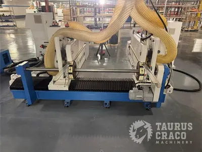 Used 2019 E-CHAIN E0T-640 DOUBLE TRIM SAW Trim Saws Ontario CA | Taurus Craco Machinery Inc #1316542