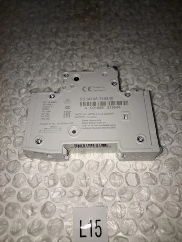 Used Siemens _UNKNOWN_ Circuit Breakers Indiana US | J&J Industrial Supply #1079182