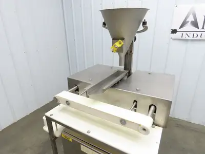 Jost FDLT 60/-35x400 Vibratory Hopper Dosing Feeder Discharge Conveyor Cart 115V