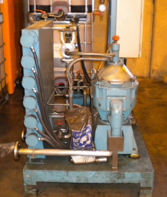 Alfa-Laval MMB 304S-11 lube oil purifier, SS.
