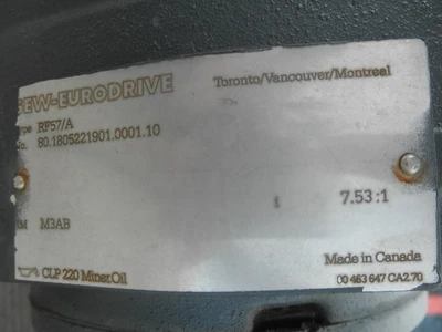 NEW EURODRIVE K87/A