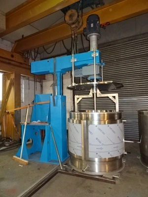 R&B Combination Scraped Arm Stirrer & Turbine/Sawtooth Mixer 1.1 & 15Kw