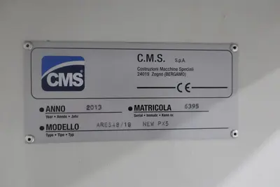 Used 2013 CMS ARES-4818-PX5-Z1200 CNC Routers Illinois US | Aucto #1307404