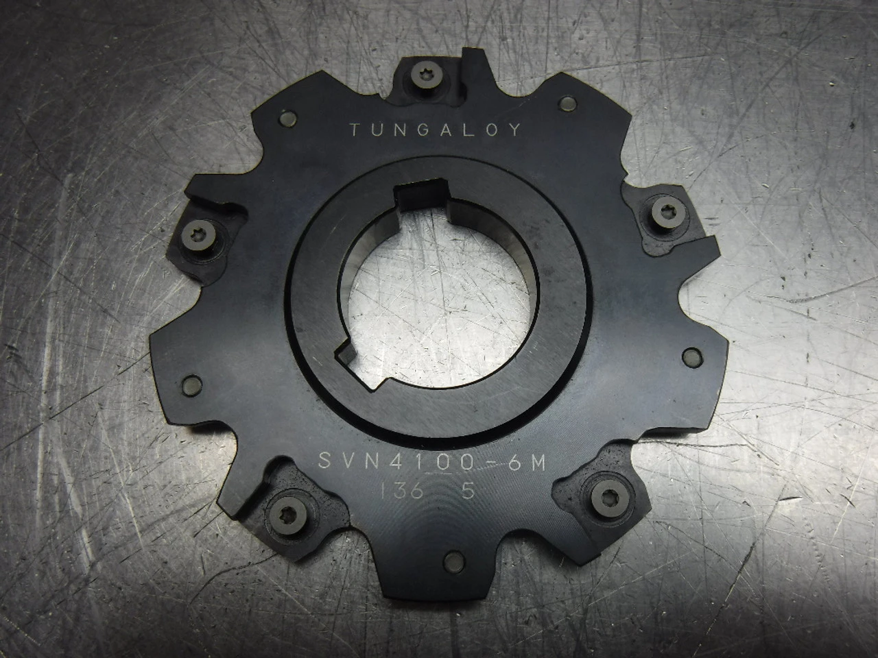 Tungaloy 100mm Indexable Slot Mill 32mm Arbor SVN4100-6M (LOC693A)