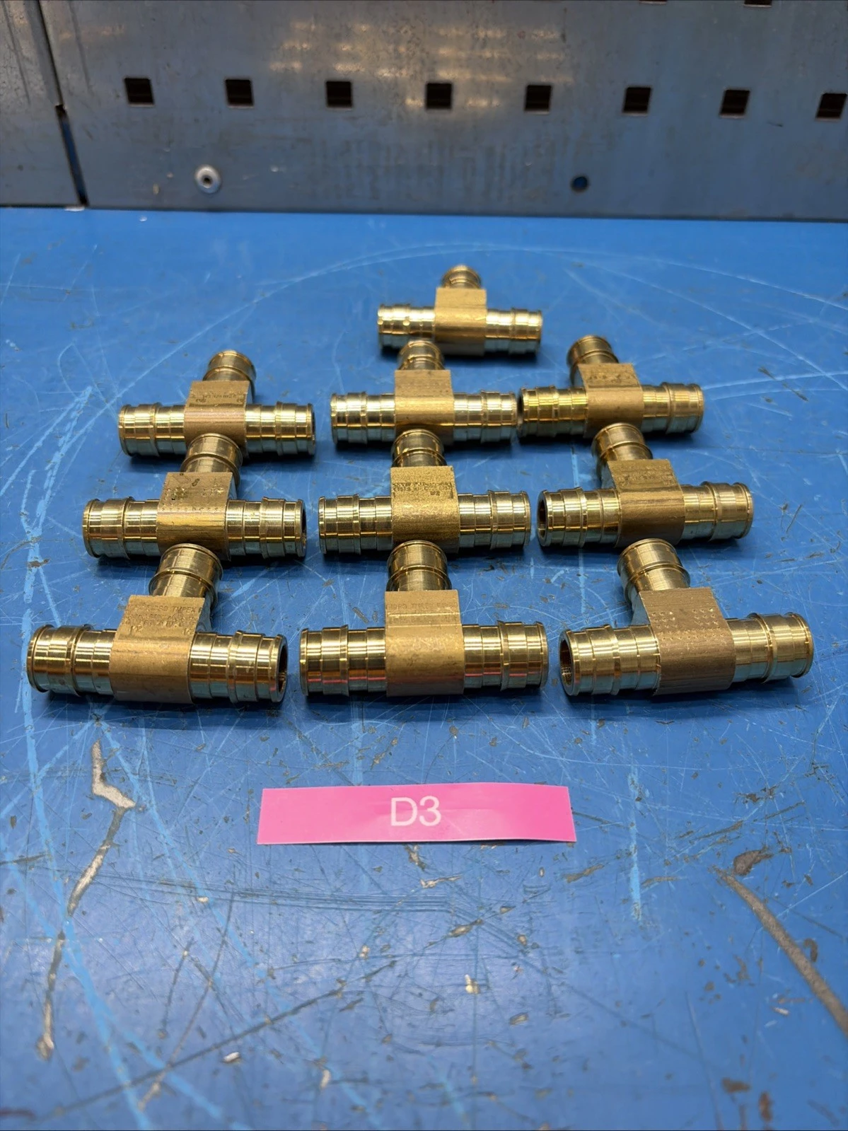 (10) 1/2”TMPex Tees  NNB Fast Shipping + Warranty