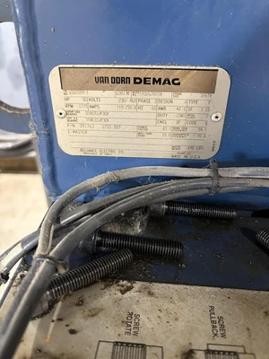 Used Demag 280VHTR2800-0004 Injection Molding Parts Kentucky US | Edwards Industrial Repair #1312928