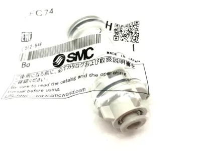 NEW SMC AIR SUCTION FILTER, IN-LINE, PUSH-TO-CONNECT 6MM O.D.