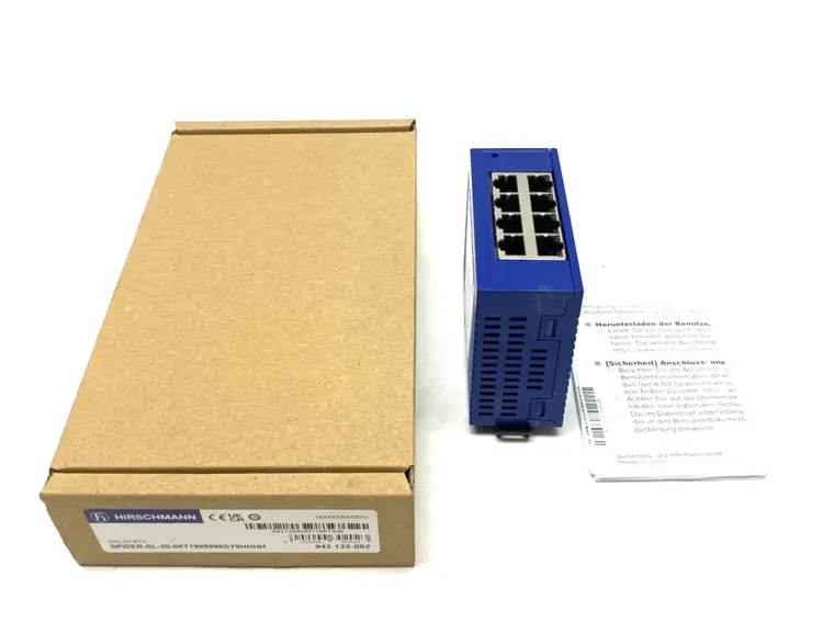 Used BELDEN, HIRSCHMANN ETHERNET RAIL SWITCH SPIDER-SL-20-08T1999999SY9HHHH Relays & Switches | Maverick Industrial Sales #1101490
