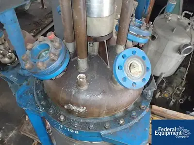 USED Gaspar 20 Gal Gaspar Agitated Recevier, 316 S/S, 300#