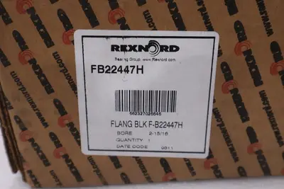 New Rexnord FB22447H 4 Bolt Round Roller Bearing STOCK GF-523