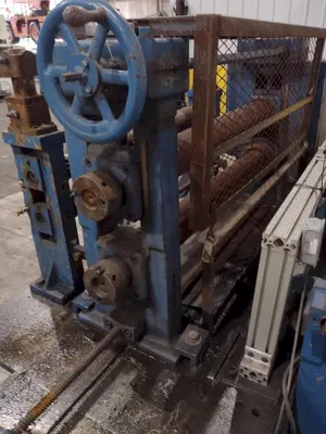 36” WIDE YODER SLITTING HEAD WITH POWERED FEED ROLLS: STOCK  #22951