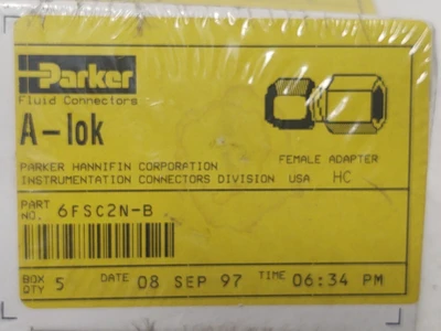 NEW Parker 6FSC2N-B