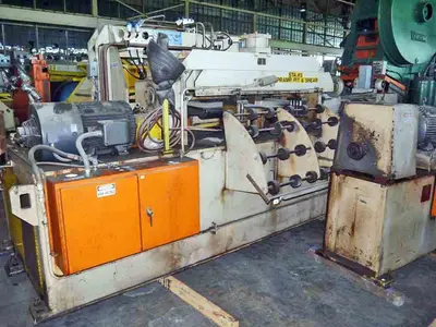 60" x 0.060" x 40,000 LB SESCO/VOSS CUT TO LENGTH LINE