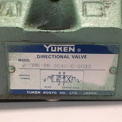 USED YUKEN DH6-06-3C40-E-5033
