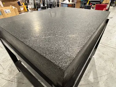 Used CONTINENTAL GRANITE CORP. 36 X 48 X 6 GRANITE INSPECTION TABLE Granite Surface Plates Michigan US | Maverick Industrial Sales #1122905