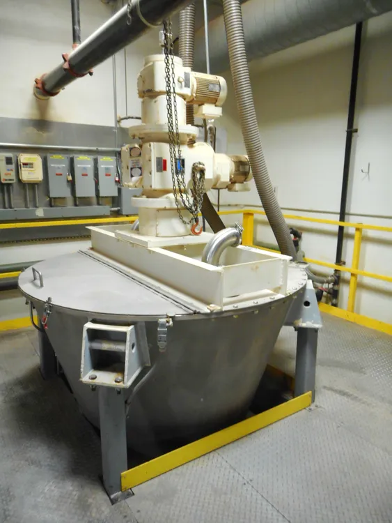 Used ROSS VERTICAL CONE MIXER A 32 CONE SC Nauta Mixers New Jersey US | Champion Trading Corporation #424083
