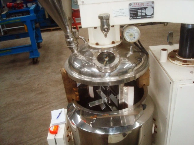 100L S/S JKTD BP2 Inox Vacuum Turbo Emulsifer Mixer Reactor