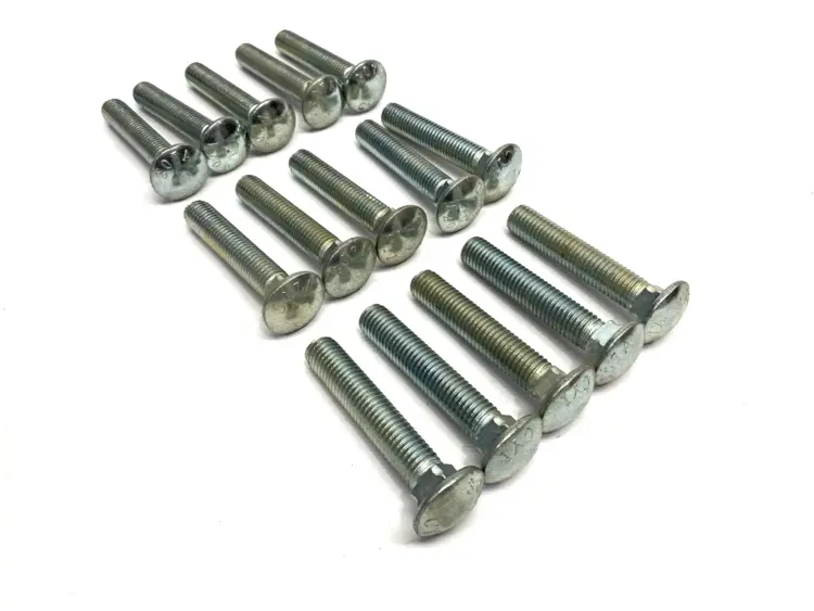 Used UNBRANDED 5/8"-11 X 3-1/2" CARRIAGE BOLTS GRADE 2 LOT OF 15 SHELFWARE Bolts | Maverick Industrial Sales #1104942