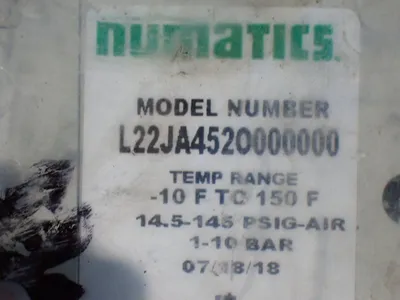NEW NUMATICS L22JA452O000000