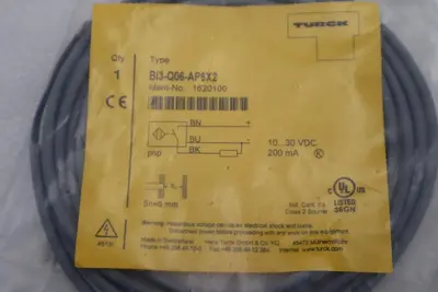 NEW  TURCK BI3-Q06-AP6X2 PROXIMITY SWITCH STOCK G984A
