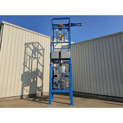 Surplus Material Transfer 4000 LB Bulk Bag Discharger Unloader food grade