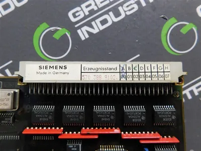 Siemens 570 388 9102.00 Interface Module Rev. C Used