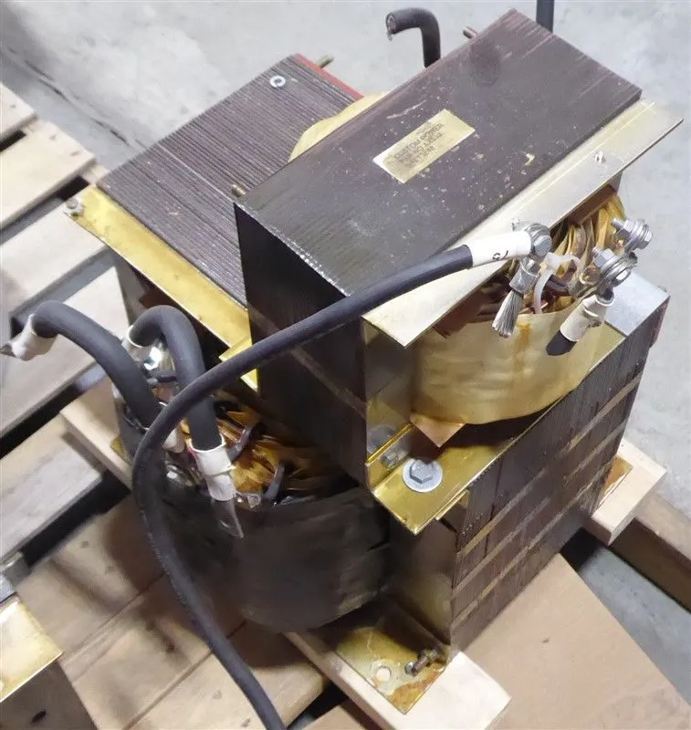 Custom Power AX528 / AX532 Industrial Transformer Assembly Used