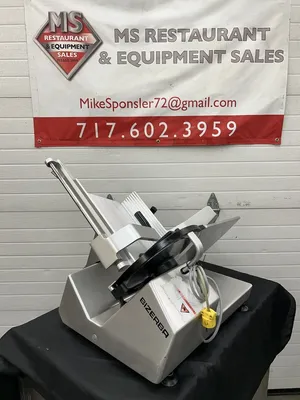 Bizerba GSP H Manual Deli Slicer Fully Refurbished Works Great