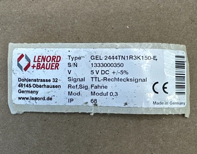 USED LENORD + BAUER GEL2444TN1R3K150-E