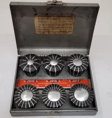 USED JACOBS RUBBER FLEX COLLETS