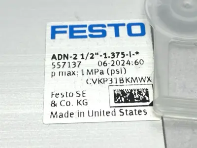 USED FESTO ADN-2 1/2"-1.375-I-P-A-S2, 557137