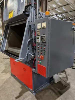 Used 2012 DELONG SUPER 7 Tumble Shot Blaster (Tumblast) Pennsylvania US | Shot Blasting Equipment #235532