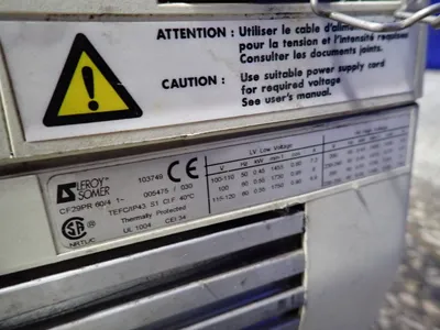 USED LEROY/VARIAN CF29PR 60/4