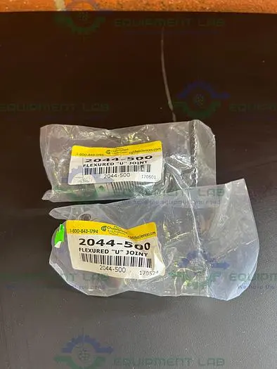 NEW LOT OF 2 - CHEMGLASS 2044-500 FLEXED " U " JOINT