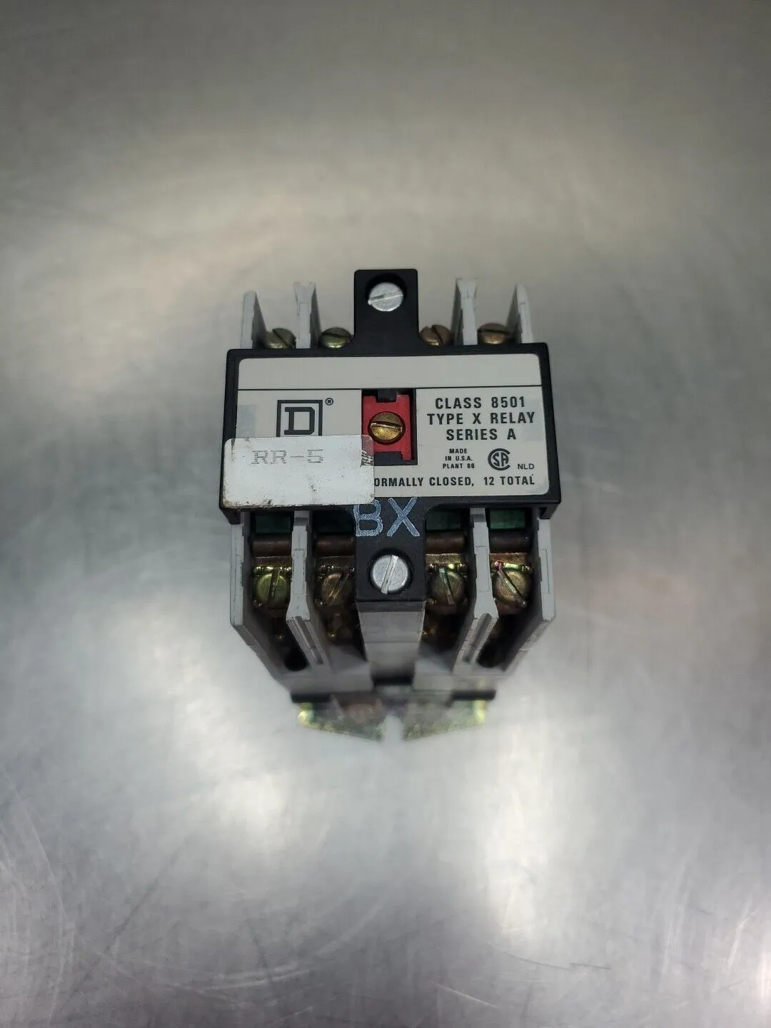 Square D Class 8501 Type X080 Industrial Control Relay. 4C-13