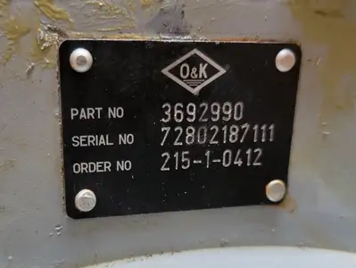 USED O&K 3692990