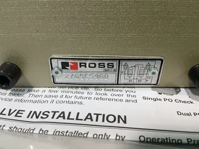 Used ROSS CONTROLS 2768C5900 Pumps Ohio US | HGR 24 #1446150