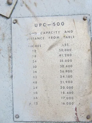 Unique / Readco 50,000# Welding Positioner