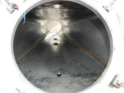 USED SANITARY CLOSED HOPPER 54 X 60