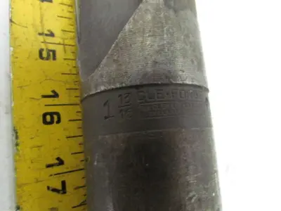 Cleveland Forge 1-13/16" Morse Taper No. 5MT Shank Drill Bit 14" OAL