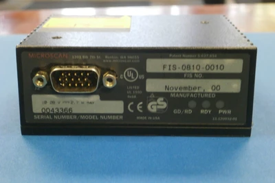 USED Microscan FIS-0810-0010