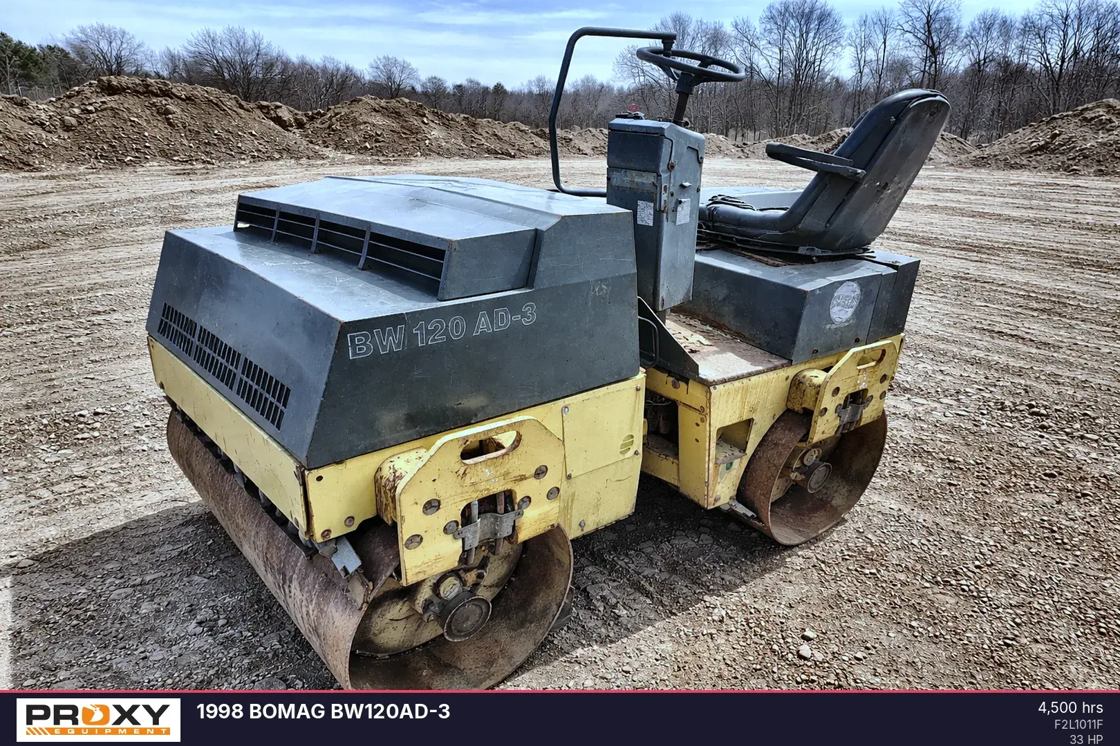 Used 1998 BOMAG BW120AD-3 Tandem Rollers New Jersey US | Proxy Equipment #1425964