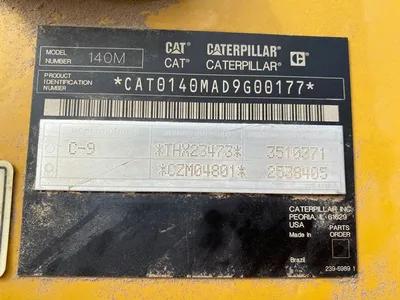 2009 Caterpillar 140M AWD