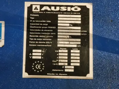 USED ABUS AUSIO 5 TON X 25 280 MM