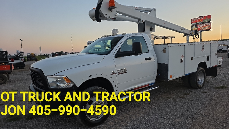 Used 2013 DODGE 4500 Bucket (boom) trucks Oklahoma US | OT Truck & Tractor Sales #1383446